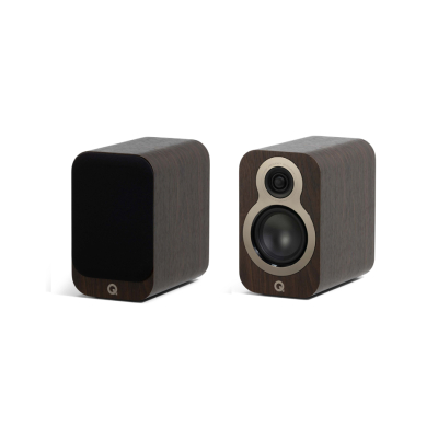 Q Acoustics 3010c stativhögtalare, valnöt