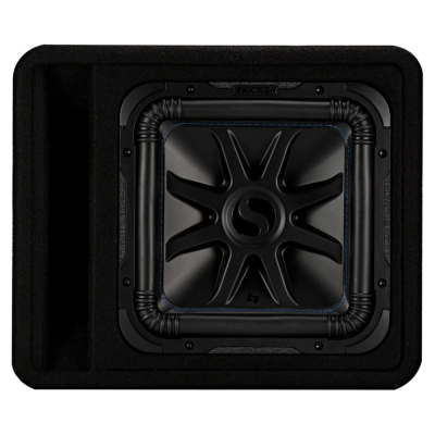 Kicker Solo-Baric VL7S122, 12 tums baslåda, 2 ohm