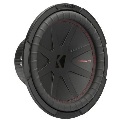 Kicker CompR CWR122, 12 tums baselement, 2x2 ohm