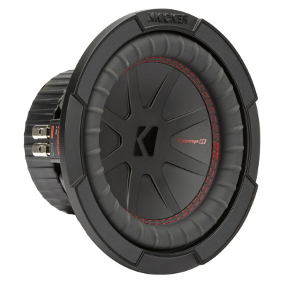 Kicker CompR CWR82, 8 tums baselement, 2x2 ohm
