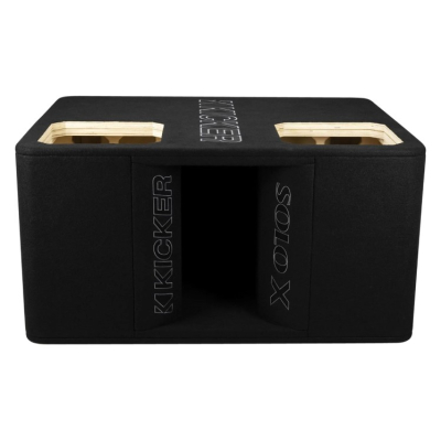 Kicker SoloX DUL7X12, dubbel tom baslåda för 12 tums SoloX