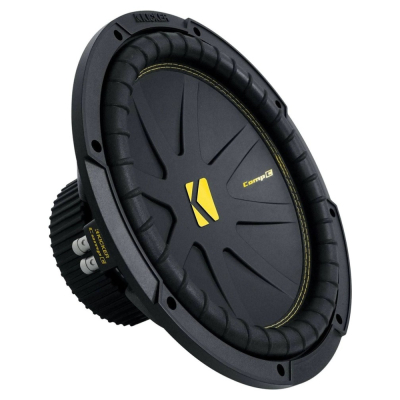 Kicker CompC CWCS124, 12 tums baselement, 4 ohm