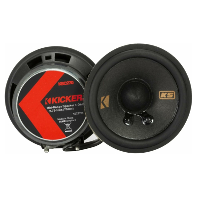 Kicker KSC2704, 2.75 tums mellanregister, par