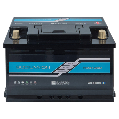 CustomElectro RSS v2 12-60, kraftfullt 60Ah Sodium-Ion batteri