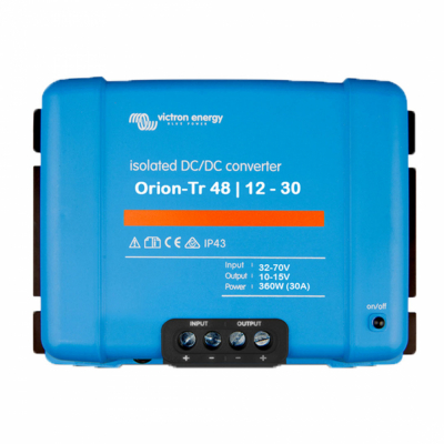 Victron Orion-Tr DC-DC-omvandlare, 48V in 12V ut, isolerad 30A