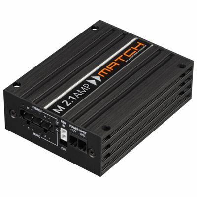Match M 2.1AMP, 2-kanalig mikroförstärkare
