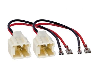 Högtalaradapterkabel Dacia/Fiat/Nissan/Opel/Renault, 2-pack