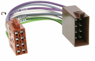 ISO till ISO 10cm förlängningskabel för högtalare, styck