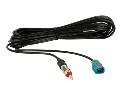 Antenna kabel förlängning Fakra till DIN, 500 cm