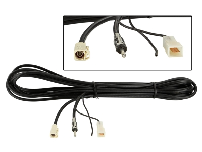 Antenna kabel förlängning Fakra B till DIN, 500cm