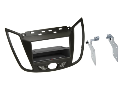Facia-platta 2-DIN INBAY Ford C-MAX/Kuga, mörkbrun