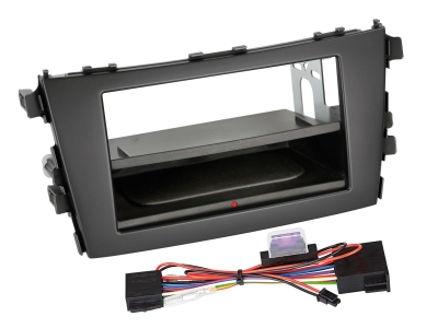 Monteringsram 2-DIN Suzuki Celerio, svart