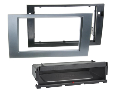ACV Monteringsram 2-DIN Audi/Seat, anthracite