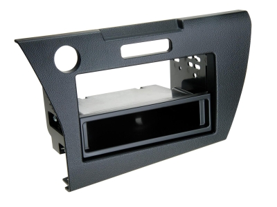 Monteringsram 2-DIN med prylfack Honda CR-Z 2010-2013, svart