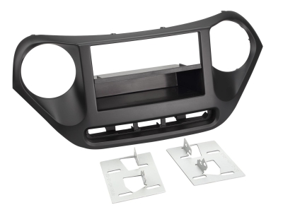 Monteringsram 2-DIN med prylfack Hyundai I10 2013-2019