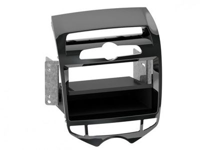 Monteringsram 1-din Hyundai ix20 2010- A-klimat pianolack