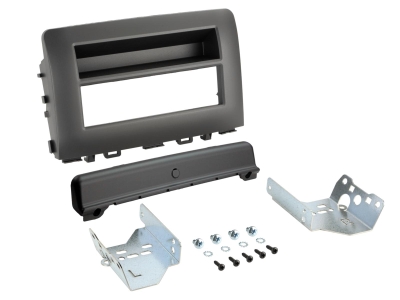 Monteringsram 1-DIN med prylfack, Kia Rio 02/2017-2022