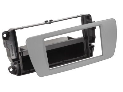 Monteringsram 2-DIN med prylfack, Seat Ibiza dublin grey