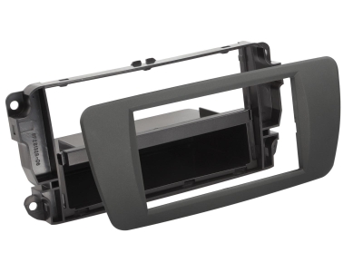 Monteringsram 2-DIN med prylfack Seat Ibiza, tuam grey