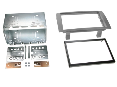 Monteringsram 2-DIN Lancia Musa, anthracit