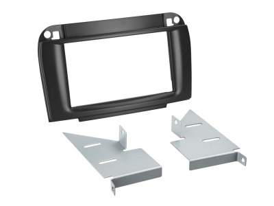 Monteringsram 2-DIN Mercedes CL/S-class, svart