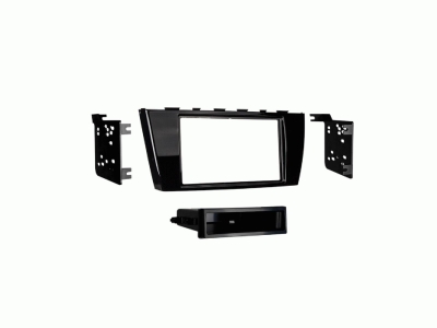 Monteringsram 2-DIN med prylfack Mitsubishi Mirage/Space Star