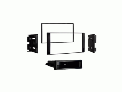 Monteringsram 2-DIN med prylfack, Nissan NV200/Chevrolet Express