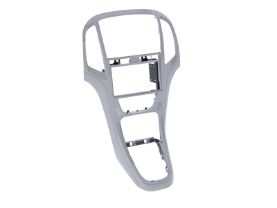 Monteringsram 2-DIN Opel Astra J, platin silver