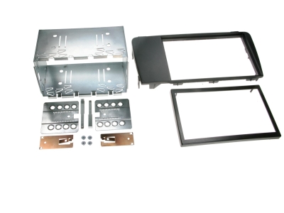 Monteringsram 2-DIN Volvo S60/V60/S70/V70/XC70 svart