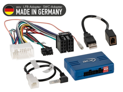 Rattstyrningskablage Suzuki 20-pin USB/AUX