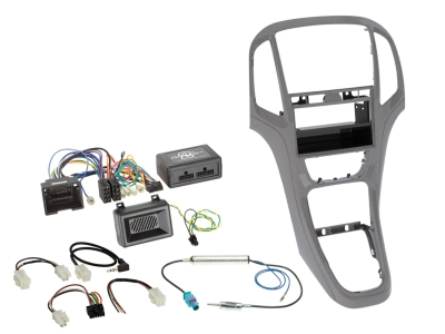 2-DIN Kit med prylfack Opel Astra J 2009-2018
