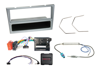 Installationskit 1-DIN med prylfack Opel