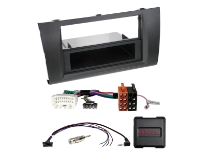 1/2-DIN Installationskit med prylfack Suzuki Swift 2005-2010