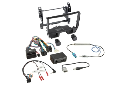 2-DIN Kit Citroën C3/DS3 Rattstyrning/USB/antennadapter