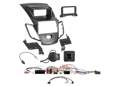 2-DIN Installationskit Ford Fiesta, svart