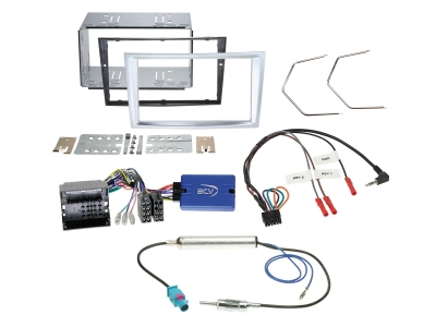 ACV Installationskit 2-DIN Opel matt krom