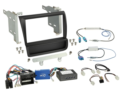 ACV Installationskit 2-DIN Audi R8 svart