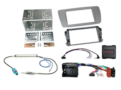 ACV Installationskit 2-DIN Seat Ibiza dublin grey