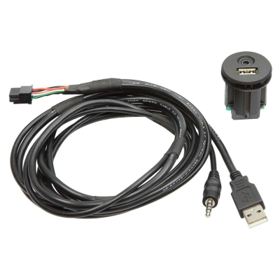 Connects2 AUX- och USB-uttag