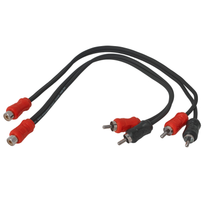 Auto-Connect koaxial Y-splitt lågnivå 2 hane-1 hona, Level 1