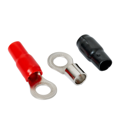 Auto-Connect röd och svart ringkabelsko M12, 35 mm²