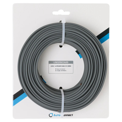 Auto-Connect CCA-Högtalarkabel 2x1.5 mm², 20 meter