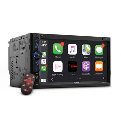 DS18 DDX6.9CP, bilstereo med Apple CarPlay, Bluetooth och USB. Returexemplar