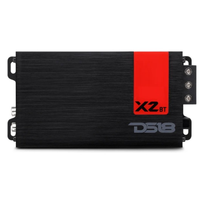 DS18 X2BT, kompakt tvåkanaligt slutsteg med bluetooth