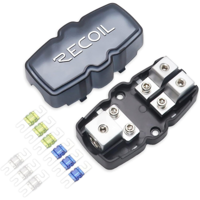 Recoil MFH12 Mini-ANL säkringshållare 1x50mm² till 2x20mm²