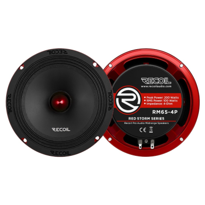 Recoil RM65-4P, 6.5-tums mellanregister, par