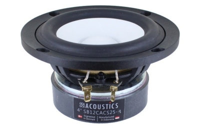 SB Acoustics SB12CACS25-4, 4 tums bas/mellanregister