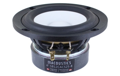 SB Acoustics SB12CACS25-8, 4 tums bas/mellanregister