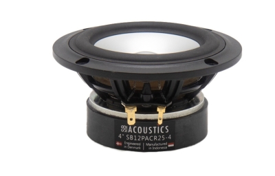 SB Acoustics SB12PACR25-4, 4 tums mellanregister