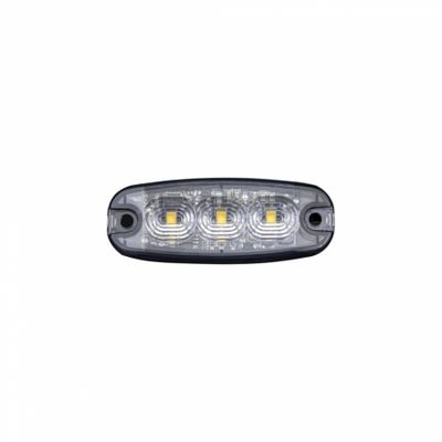 Strands Blixtljus 3 LED, klar lins